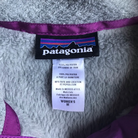 Patagonia Re Tool Snap T Fleece Pullover Sz M - Picture 7 of 8